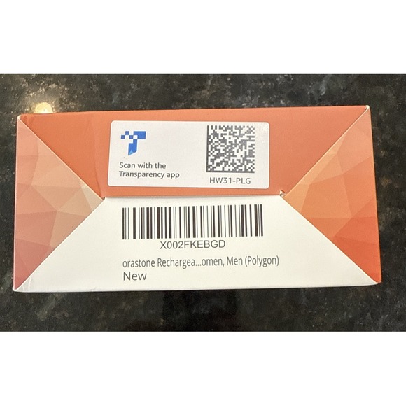 Orastone Rechargeable Fast Hand Warmer & LED Light Polygon New in Box - Picture 2 of 4